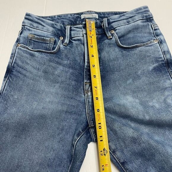 Good American Straight Leg Jeans Size 4/27 - Picture 6 of 11